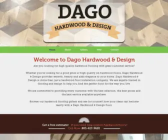 Dagohardwood.com(Dago Hardwood) Screenshot