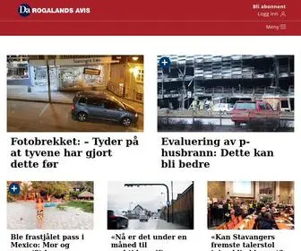 Dagsavisen.no(Dagsavisens forside) Screenshot