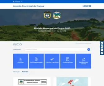 Dagua-Valle.gov.co(Dagua Valle) Screenshot