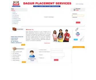 Dagurplacements.com(Dagurplacements) Screenshot