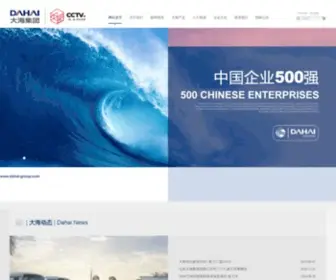 Dahai-Group.com(山东大海集团有限公司) Screenshot
