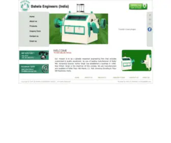 Dahela.com(Dahela Engineers (India)) Screenshot