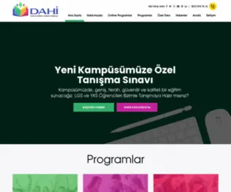 Dahidersevi.com(Dahi Ders Evi) Screenshot