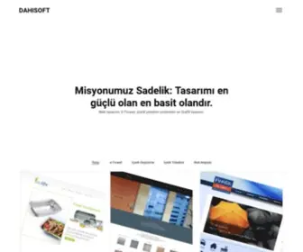 Dahisoft.com(Web Tasarım Ajansı) Screenshot