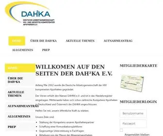 Dahka.de(DAH2KA e.V) Screenshot