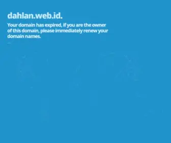 Dahlan.web.id(Dahlan Abdullah Website) Screenshot