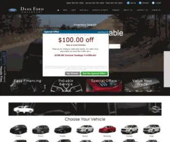 Dahlford.com(Dahl Ford) Screenshot