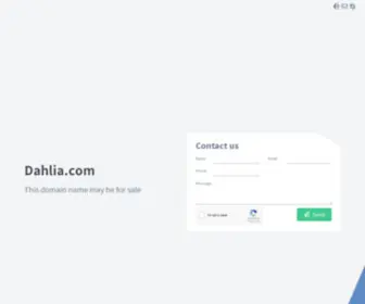 Dahlia.com(Domain name may be for sale) Screenshot