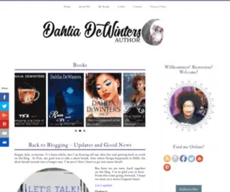 Dahliadewinters.com(Quirky Heroines) Screenshot