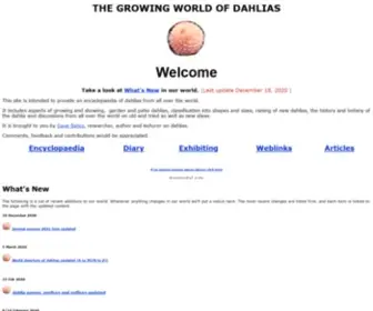 Dahliaworld.co.uk(Dahliaworld) Screenshot