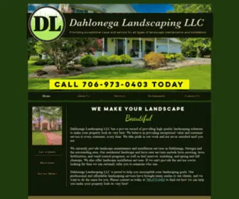 Dahlonegalandscaping.com(Dahlonega Landscaping) Screenshot