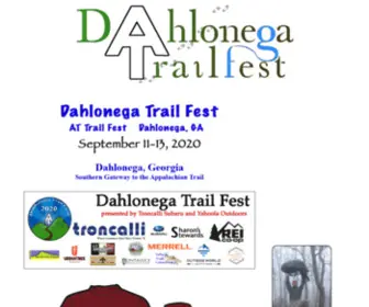 Dahlonegatrailfest.org(Dahlonega Trail Festival) Screenshot