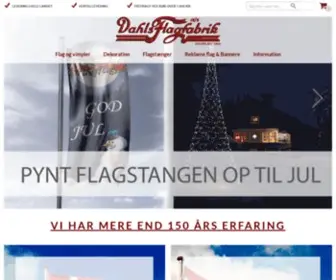 Dahls-Flag.dk(Reklameflag & bannere) Screenshot