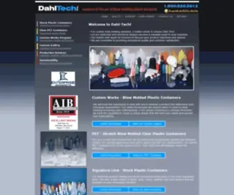 Dahltechplastics.com(Dahl-Tech Inc) Screenshot