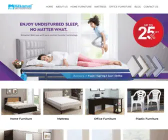 Dahomedecor.com(Home Furniture and Office Furniture Showroom Near me) Screenshot