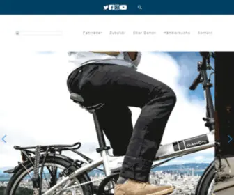 Dahon.eu(Dahon) Screenshot