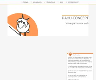 Dahu-Concept.fr(Dahu Concept) Screenshot