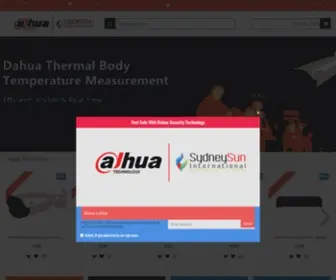 Dahua.com.bd(Dahua Security Technology) Screenshot