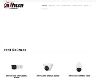 Dahuaguvenlikturkiye.com(Anasayfa) Screenshot