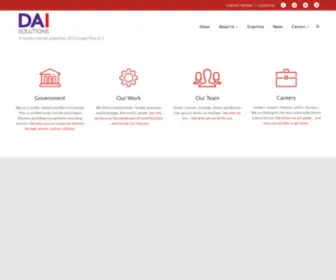 Dai-Solutions.com(DAI Solutions) Screenshot