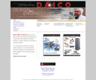 Daico.com(DAICO Amplifiers) Screenshot