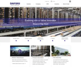 Daifuku.com(Material handling) Screenshot