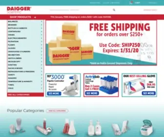 Daigger.com(Laboratory Supplies & Equipment) Screenshot