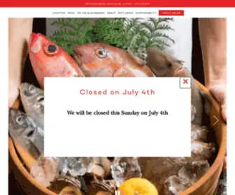 Daikichimontclair.com(Sushi Restaurant in Montclair) Screenshot