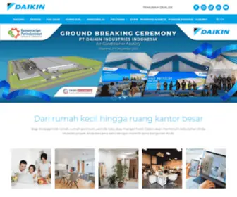 Daikin.co.id Screenshot