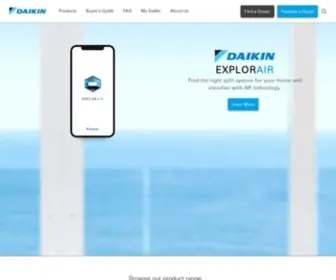 Daikin.com.au(Australia's No.1 Air Conditioning Company) Screenshot