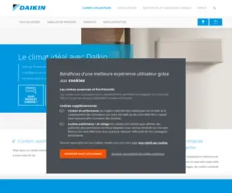 Daikin.fr(Clients Utilisateurs) Screenshot