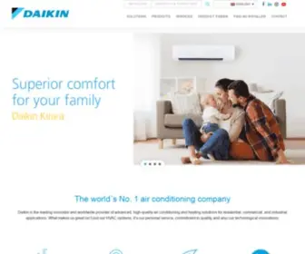 Daikinlatam.com(Daikin Latinoamérica) Screenshot