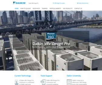 DaikinvrvPro.com(1 air conditioning company) Screenshot