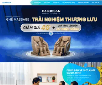 Daikiosan.com(VỮNG TÂM UỐNG NƯỚC) Screenshot