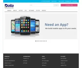 Dailasystems.com(Daila Systems & Solutions) Screenshot