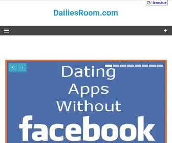 Dailiesroom.com(A News Room for Daily Information and Relevant Update and learn how to Create or Register Account) Screenshot