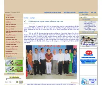 Dailoc.edu.vn(Phong GD & DT Dai Loc) Screenshot