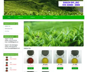 Dailoiteas.com(Đại Lợi Tea) Screenshot