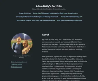 Daily-Adam.com(Please click on the blue links below for more information) Screenshot