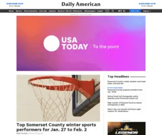 Dailyamerican.com(Daily American Online) Screenshot
