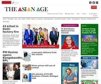Dailyasianage.com(Bangladesh English Newspaper) Screenshot