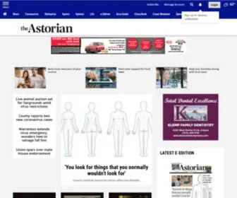 Dailyastorian.com(The Columbia) Screenshot