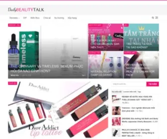 Dailybeautytalk.com(Beauty tips) Screenshot