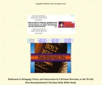 Dailybiblestudy.org(Daily Bible Study) Screenshot