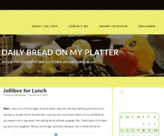 Dailybreadonmyplatter.com(上海元菱智能电子有限公司) Screenshot