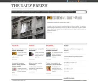 Dailybreizh.fr(The Daily Breizh) Screenshot