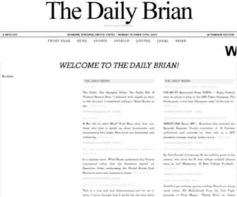 Dailybrian.com(Connection timed out) Screenshot