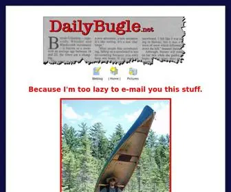 Dailybugle.net(Paul Lenhart) Screenshot