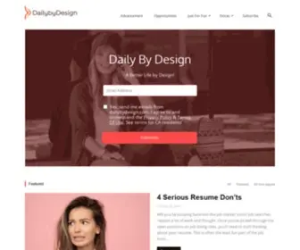 Dailybydesign.com(Daily by Design) Screenshot