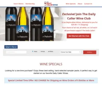 Dailycallerwine.com(Daily Caller Wine Deals Daily Caller Wine Deals) Screenshot